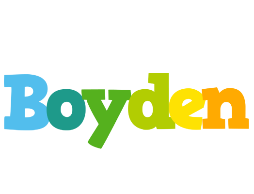 Boyden rainbows logo