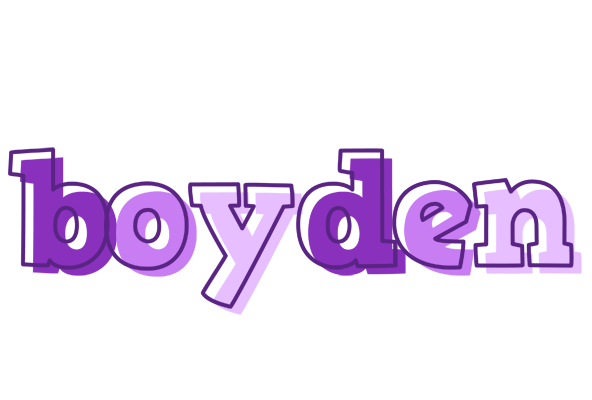Boyden sensual logo
