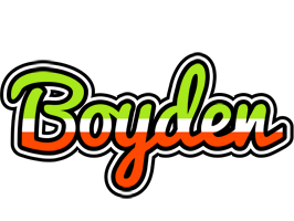 Boyden superfun logo