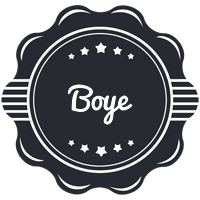 Boye badge logo