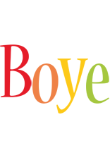 Boye birthday logo