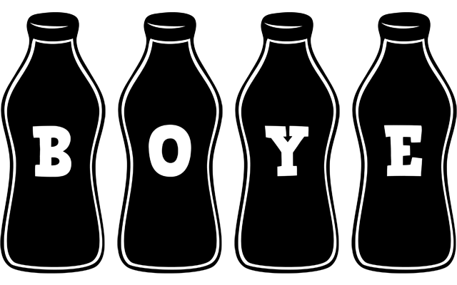 Boye bottle logo