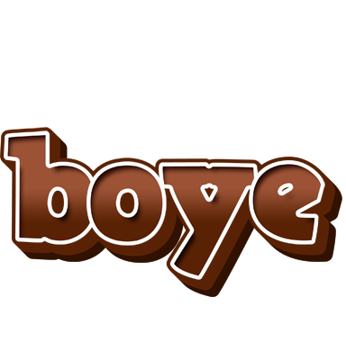 Boye brownie logo
