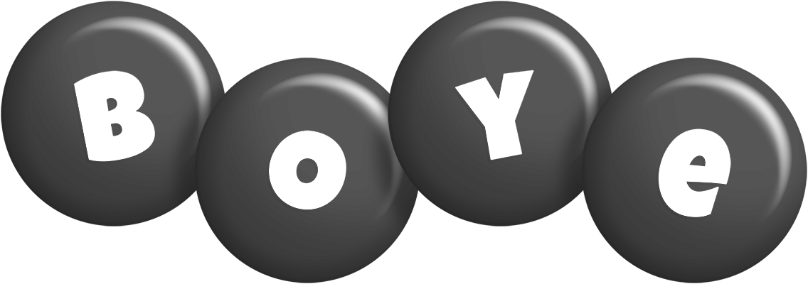 Boye candy-black logo