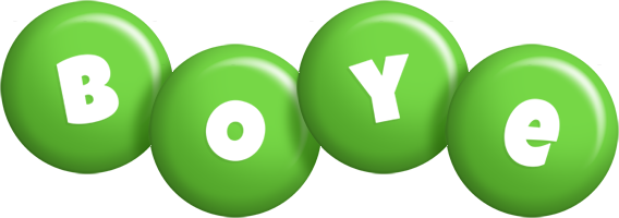 Boye candy-green logo