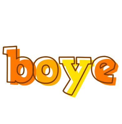 Boye desert logo