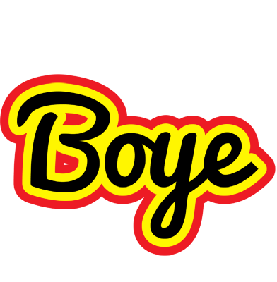 Boye flaming logo