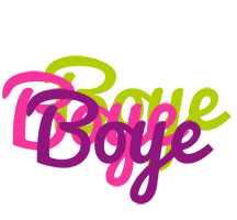 Boye flowers logo