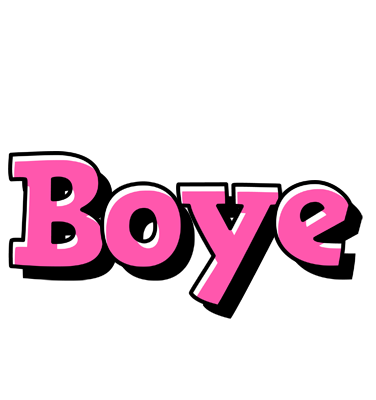 Boye girlish logo