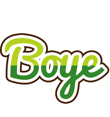 Boye golfing logo