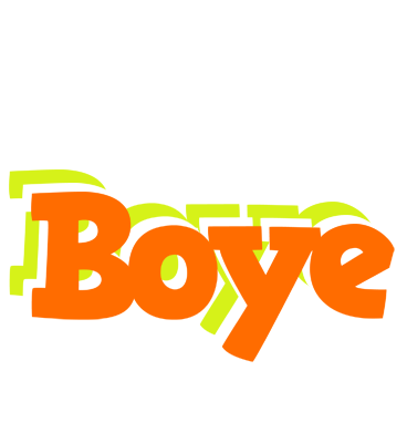 Boye healthy logo