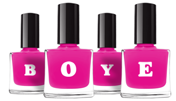 Boye nails logo