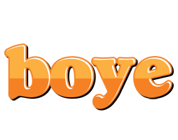 Boye orange logo