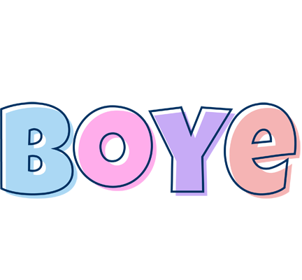 Boye pastel logo