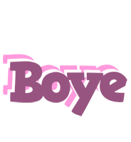 Boye relaxing logo