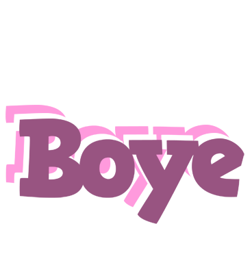 Boye relaxing logo