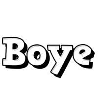 Boye snowing logo