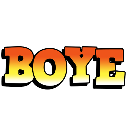 Boye sunset logo