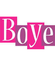 Boye whine logo