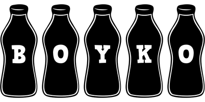 Boyko bottle logo