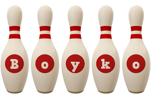 Boyko bowling-pin logo