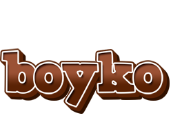 Boyko brownie logo