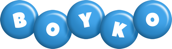 Boyko candy-blue logo