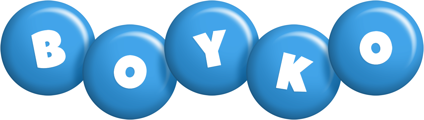 Boyko candy-blue logo
