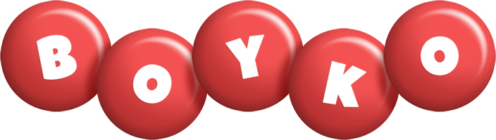 Boyko candy-red logo