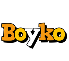 Boyko cartoon logo