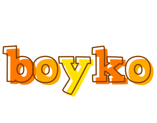 Boyko desert logo
