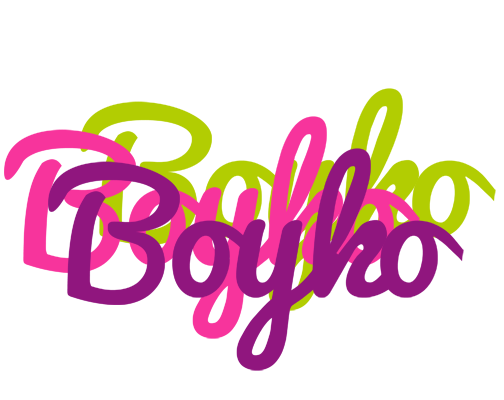 Boyko flowers logo