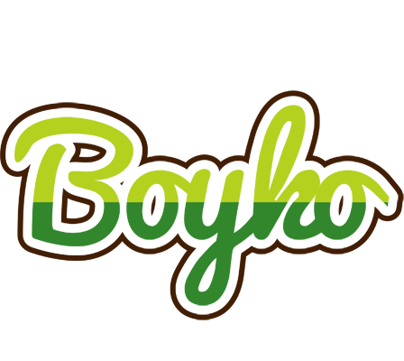 Boyko golfing logo