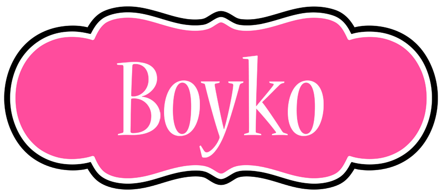Boyko invitation logo