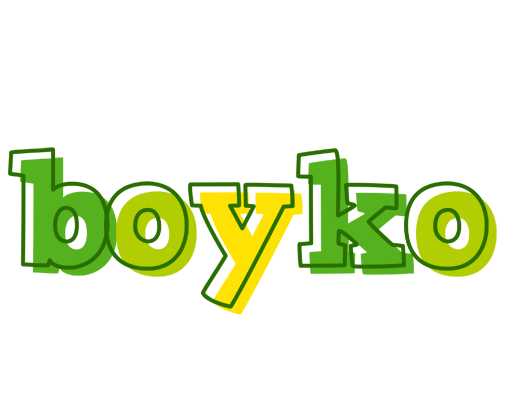 Boyko juice logo