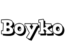 Boyko snowing logo