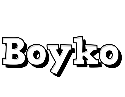 Boyko snowing logo