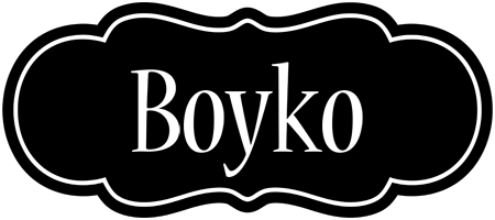 Boyko welcome logo