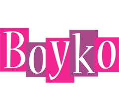 Boyko whine logo