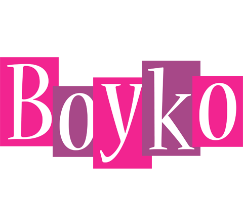 Boyko whine logo