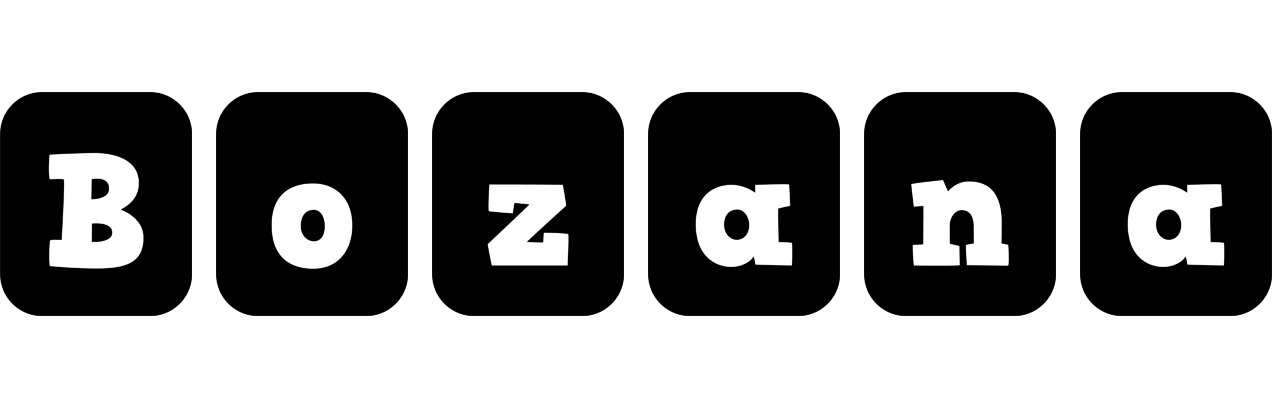 Bozana box logo