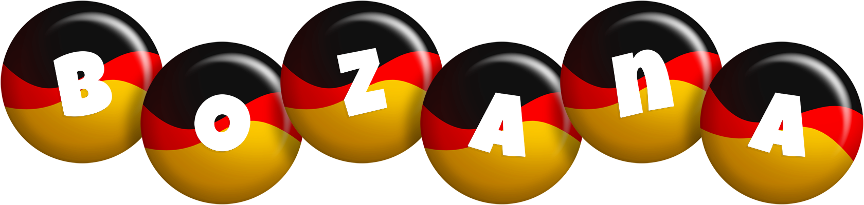 Bozana german logo