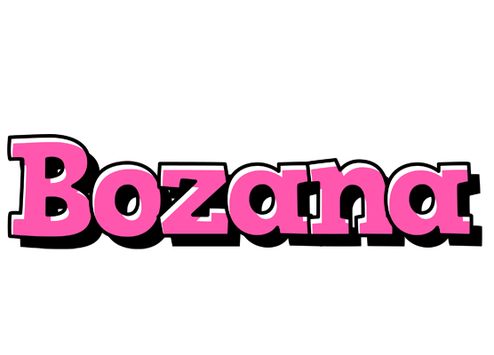 Bozana girlish logo