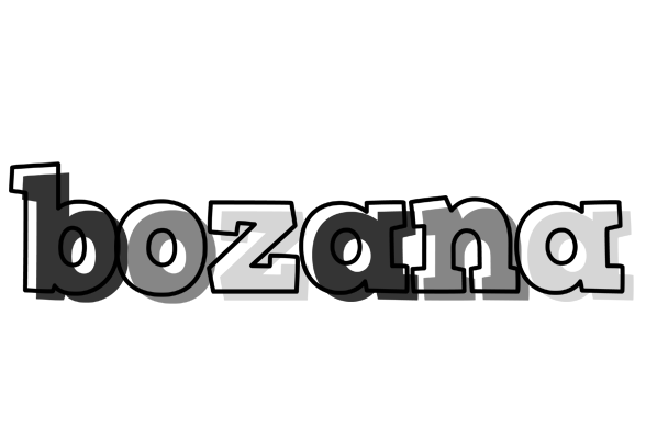 Bozana night logo
