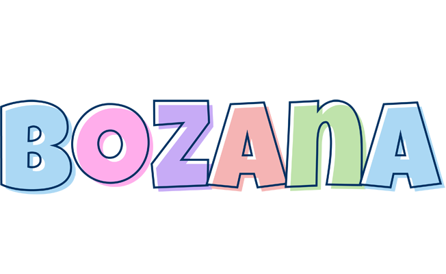 Bozana pastel logo