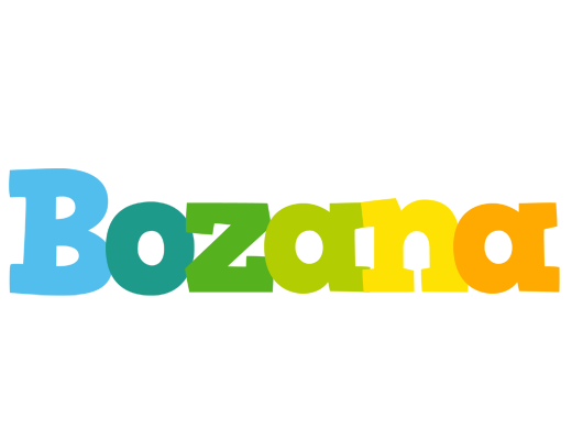 Bozana rainbows logo