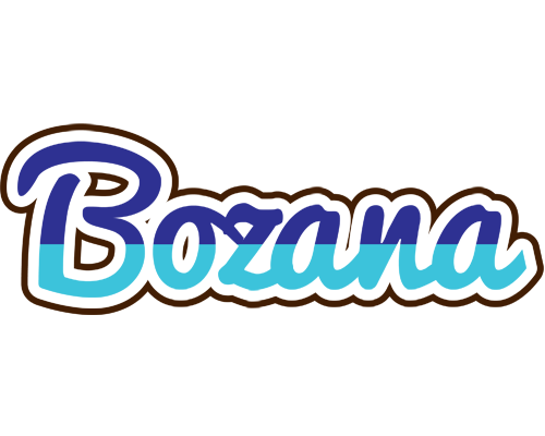 Bozana raining logo