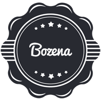 Bozena badge logo
