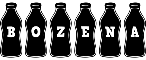 Bozena bottle logo