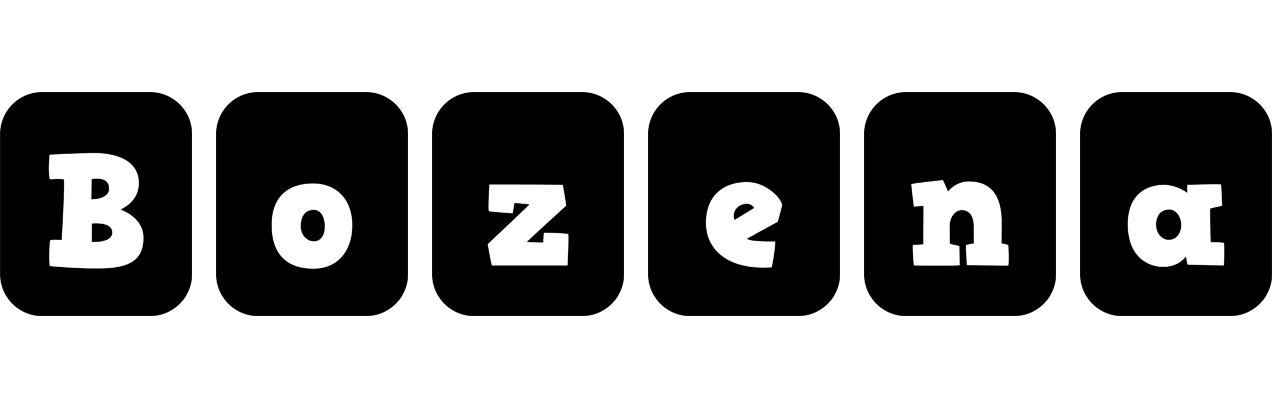 Bozena box logo
